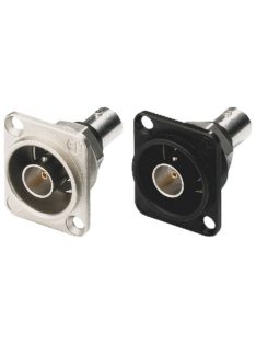 NBB75DFI Bulkhead BNC beépíthető, szigetelt átvezető, D házzal - Kábel, csatl./Csatlakozó/BNC c