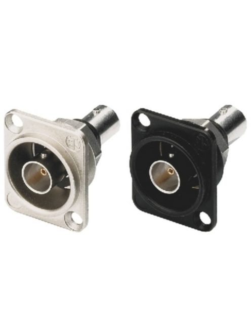 NBB75DFI Bulkhead BNC beépíthető, szigetelt átvezető, D házzal - Kábel, csatl./Csatlakozó/BNC c