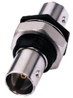 NBB75FI Bulkhead BNC beépíthető, szigetelt átvezető - Kábel, csatl./Csatlakozó/BNC csatlakozó