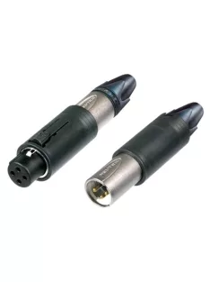   Neutrik NC3FMC 3 pólusú unisex XLR lengő papa-mama közös házban