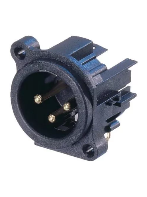 Neutrik NC3MAHL 3 pólusú XLR dugó bal oldali nyákhoz