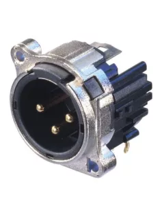 Neutrik NC3MBHL 3 pólusú XLR dugó bal oldali nyákhoz