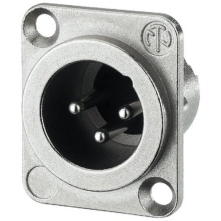 NC3MDLX 3 pólusú XLR dugó - Kábel, csatl./Csatlakozó/XLR csatlakozó
