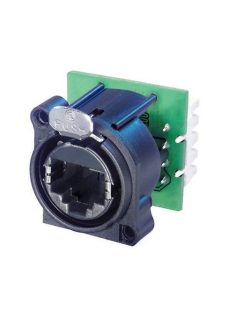   Neutrik NE8FAVYK EtherCON A-sorozatú műanyag ház, IDC/Krone háttérrel