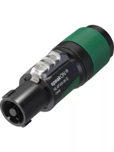   Neutrik NL4FXX-W-S speakON lengő hangfal csatlakozó, 4-pólusú, (6-12 mm átmérőjű kábelekhez)