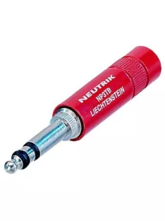 Neutrik NP3TBR 6,3-as telefon jack dugó BPO dugó, piros