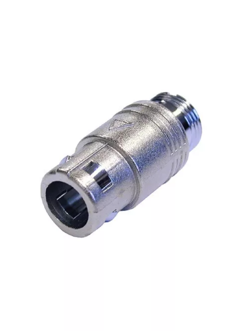 Neutrik SC81NI Neutricon lengő egyenes nikkel ház, 90 fokba rendezett illesztő csapokkal