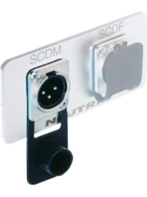 Neutrik SCDM porvédő sapka beépíthető D házas dugóhoz