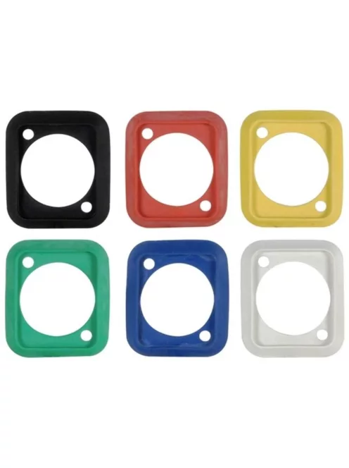 Neutrik SCDP tömítő keret D házas csatlakozók vízzáró szereléséhez, 6 féle színben