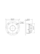 BC25SC06-04 1" Textile Dome Tweeter