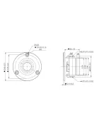 DX20BF00-04 3/4" Silk Dome Tweeter