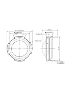 OC25SC65-04 1" Textile Dome Tweeter