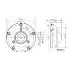 XT25TG30-04 1" Dual Ring Radiator Tweeter