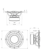 6.5X04-NFA-01 - Purifi Ultra Low Distortion Extended Woofer 6.5" 4Ω