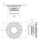 6.5X04-NFA-01 - Purifi Ultra Low Distortion Extended Woofer 6.5" 4Ω