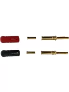Airloc ABS 4mm Banándugó pár