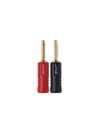 QED Screwloc ABS 4mm banándugó pár
