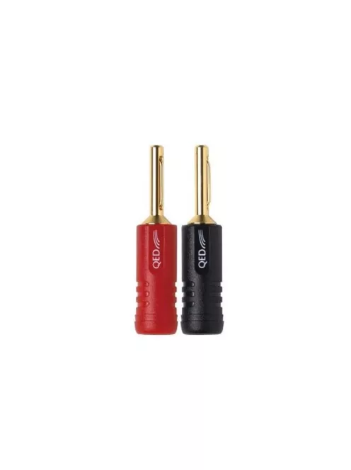 QED Screwloc ABS 4mm banándugó pár