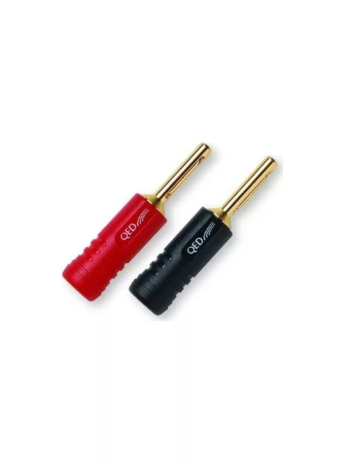 QED Screwloc ABS 4mm banándugó pár