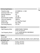 SB Acoustics RINJANI White High-Gloss Complete Speaker Kit