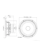 Discovery 18W/8424G00 7" Woofer