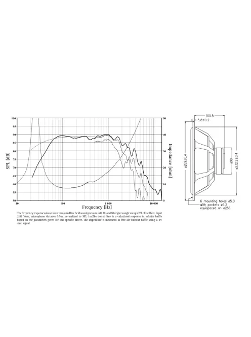 SEAS Prestige A26RE4 - H1411-08 10" Papírmembrános Mélysugárzó