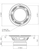 SICA 6 E 1,5 CS Mélysugárzó  8Ω