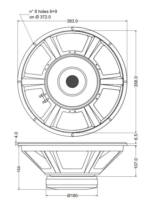 SICA 15 E 3 CS Mélysugárzó 