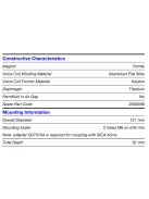 SICA CD 120.44/640 T, 8 Ohm Nyomókamrás meghajtó