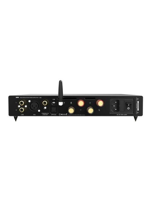 VMV A2 2 x 200W High Resolution Stereo Amplifier with aptX HD and subwoofer pre-out