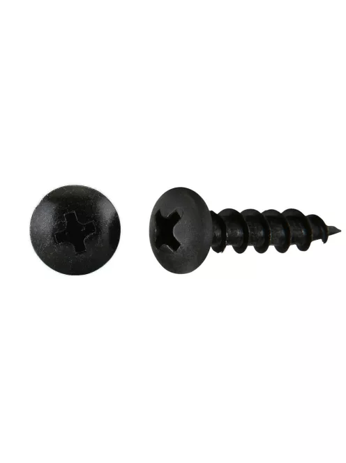 4.2 mm x 19.1 mm Deep Thread Pan Head Screw Black