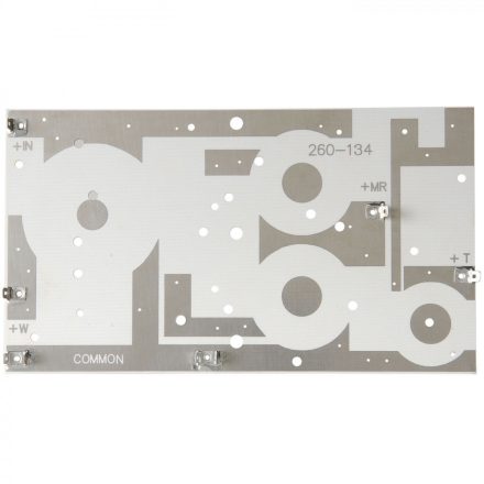 Crossover PC Board 3-Way 12 dB | 12,70 x 22,86 cm