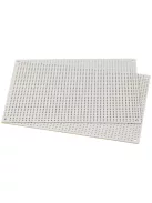 White Perforated Crossover Board | Pair | 12,70 x 17,78 cm