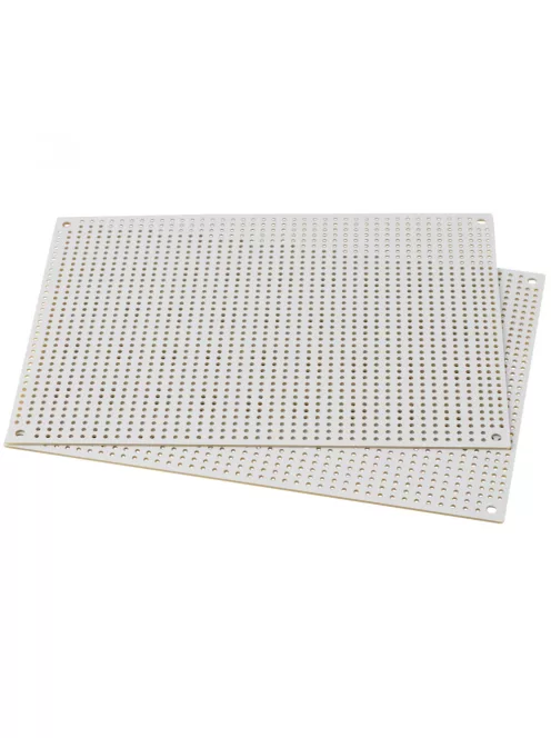 White Perforated Crossover Board | Pair | 12,70 x 17,78 cm