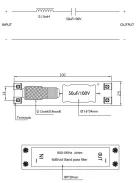 Band Pass Crossover | 800 Hz-5 kHz | 4 Ohm