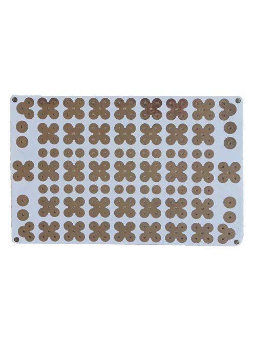 PCB-S01 Cloverleaf Pitches Crossover Board | 10 x 15 cm