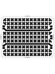PCB-S03 Cloverleaf Pitches Crossover Board | 17 x 22 cm