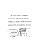 SparkoS Dip to Soic Adapter
