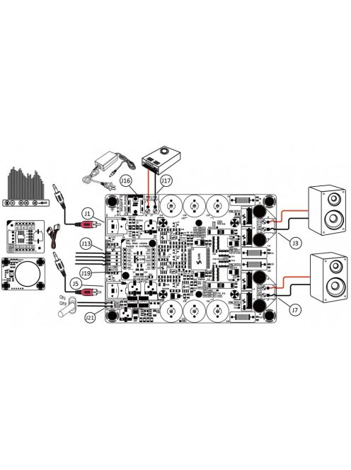 AA-AB32192 2x300W TAS5630 4 Ohm Class D Audio Amplifier Board Compact
