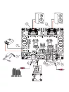 AA-AB32514 2x500W Class D Audio Amplifier Board - T-Amp