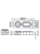 T1-1815SA Full-Range Speaker Module | 89 x 38 mm