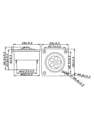 T1-1942SB Speaker Module 2-5/16" x 2-5/16"
