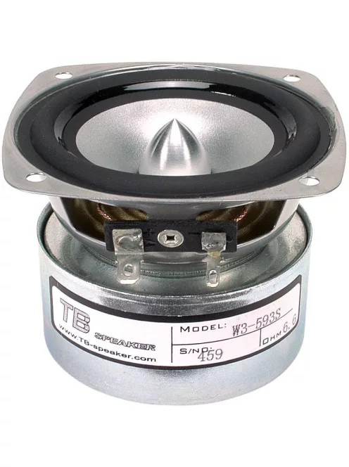 W3-593SF 3" Full Range Silver Cone Driver
