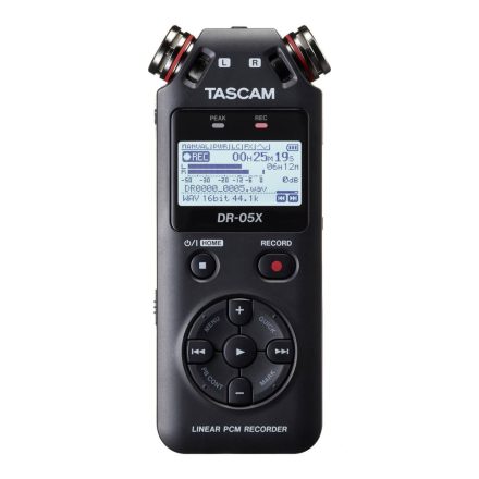 TASCAM DR05X - Rögzítés, lejátszás/Audio interfész,Több.../Gyártók/Tascam,Rögzítés, lejátszás/K