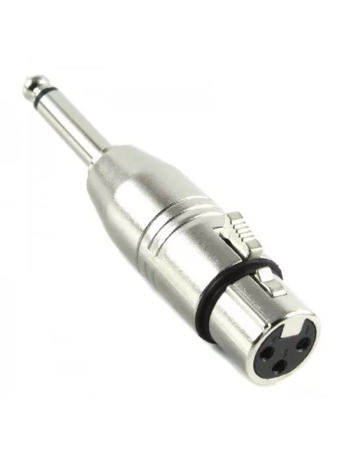 XLR mama átalakító – XLR aljzat / 6,3 monó dugó