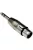 XLR(m) - 6.3 Jack(p) átalakító, sztereó