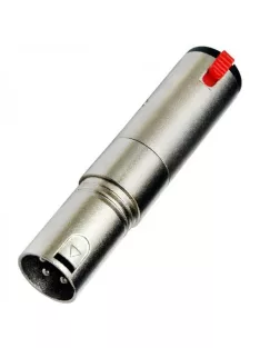  XLR papa átalakító – XLR dugó / 6,3 sztereó reteszelős aljzat