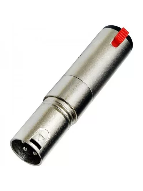 XLR papa átalakító – XLR dugó / 6,3 sztereó reteszelős aljzat