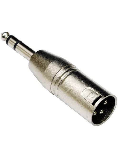 XLR(p) - 6.3 Jack(p) átalakító, sztereó