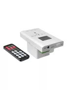 Media Player – MP3 / USB / SD / FM / BlueTooth / AUX média lejátszó, 2 x 15 W - Rögzítés, leját
